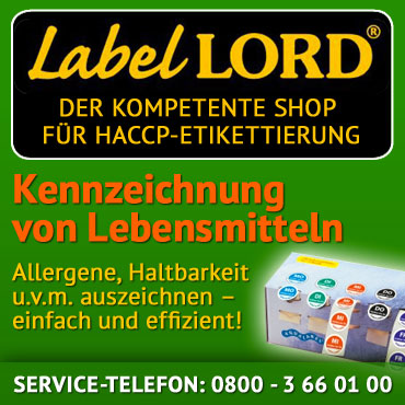 Kennzeichnung von Lebensmitteln