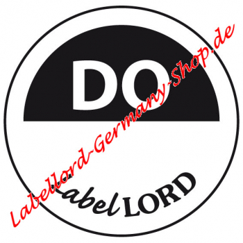 Labellord Tagesfarbpunkte Donnerstag Flushlabel